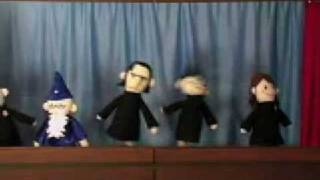 Harry Potter Puppet Pals  The Mysterious Ticking Noise Video With Lyrics [upl. by Gillett]