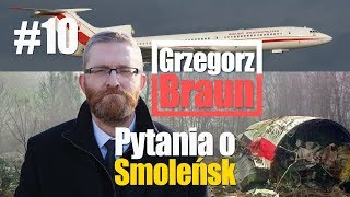 Grzegorz Braun  pytania o Smoleńsk [upl. by Yvel]