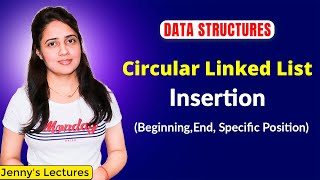 216 Insertion in Circular Linked List  Data Structure Tutorials [upl. by Dnarud]