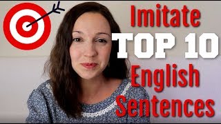 How to Pronounce TOP 10 English Sentences [upl. by Lucio]