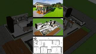 simple house design tinyhouse tinyhome smallhouse fyp [upl. by Nohsav13]