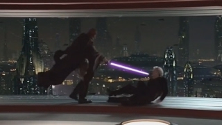 Mace Windu kills Palpatine and Anakin becomes a Jedi Master Alternative Ending [upl. by Idaf]