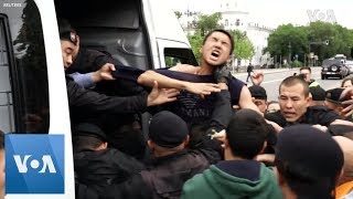 Hundreds Arrested in Kazakhstan Election Protests [upl. by Sebbie327]