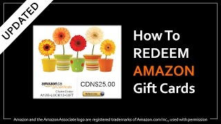 How to Redeem Amazon Gift Cards [upl. by Enaira]