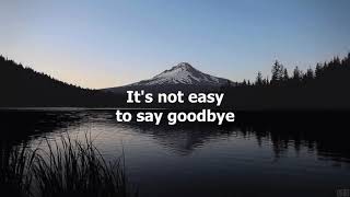 Goodbye by Kenny Rogers with lyrics [upl. by Aneetsirk]