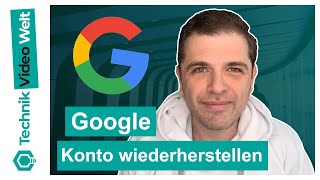 Google 🔍 Account wiederherstellen 🔄 2020 [upl. by Gosselin]