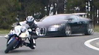 BMW S1000RR vs Bugatti Veyron [upl. by Athey565]