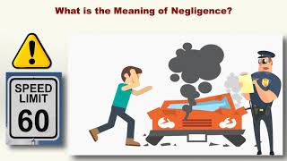 Concept of Negligence in Tort Law [upl. by Aphra]