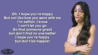 Olivia Rodrigo  happier Lyrics [upl. by Lecia992]