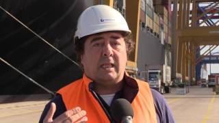 FUNCIONAMIENTO DE UNA TERMINAL DE CONTENEDORES [upl. by Longwood]