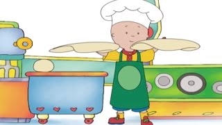 Funny animated Cartoons  Caillou Full Episodes  Caillou the Chef ☼☼ Hour Long Compilation [upl. by Hercules]