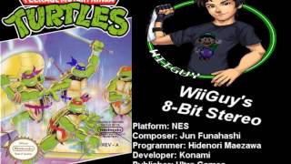 OLD MIX Teenage Mutant Ninja Turtles NES Soundtrack  8BitStereo [upl. by Oinesra938]