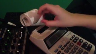 Canon P23DH2  Calculator Setup Tutorial  How To Setup an Adding Machine [upl. by Anilejna]