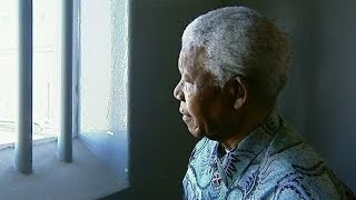 MANDELA BACK IN HIS ROBBEN ISLAND CELL  BBC NEWS [upl. by Carlotta794]