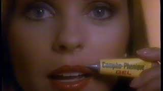 1986 Campho Phenique Cold Sore Gel TV Commercial [upl. by Tdnarb380]