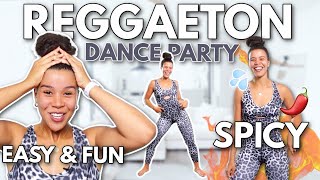 Reggaeton Dance Party Workout  Low Impact No Equipment  growwithjo [upl. by Ire460]