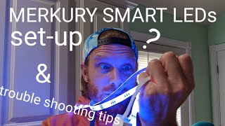 Merkury Smart LED light strip unboxing and how to set up [upl. by Riggall20]