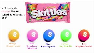 ALL SKITTLES FLAVORS [upl. by Berget]