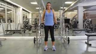 Dumbbell Shrug  Traps Exercise [upl. by Lindi]