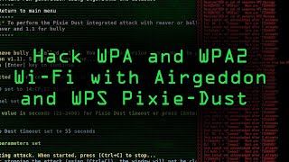 Hack WPA amp WPA2 WiFi Passwords with a PixieDust Attack using Airgeddon Tutorial [upl. by Rehsa]