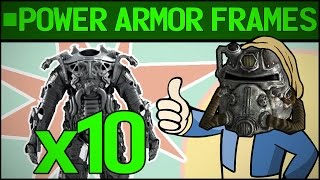 Power Armor Guide  Frames  Fallout 4 GUIDE [upl. by Lorrin]