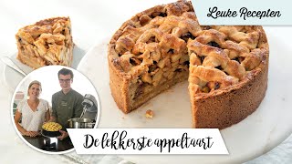 De lekkerste appeltaart  LeukeReceptennl [upl. by Izawa322]