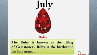 Birthstones By Month [upl. by Mobley]