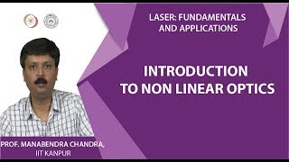 Introduction to Non Linear Optics [upl. by Weitman232]