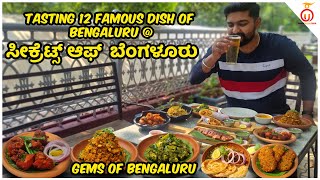 Taste 12 Famous Bengaluru Food in One Place at SOB RR Nagar  Kannada Food Review  Unbox Karnataka [upl. by Oznole349]