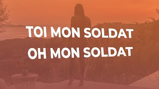 Aya Nakamura  Soldat Paroles Lyrics Video [upl. by Anael]