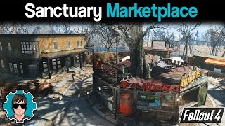 Fallout 4  Sanctuary Marketplace Build [upl. by Akiraa]