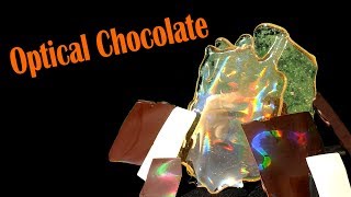 Optical Chocolate  Making Diffraction Gratings [upl. by Cave]