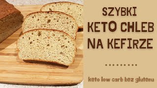 Szybki i prosty KETO CHLEB na kefirze 🍞 Chleb bez glutenu [upl. by Edwards]