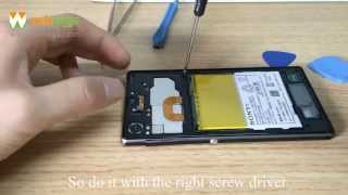 Sony Xperia Z1 Teardown [upl. by Aidaas]