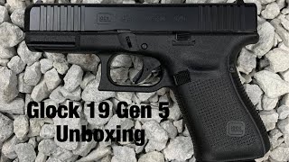 Glock 19 Gen 5 Unboxing [upl. by Eceinert]