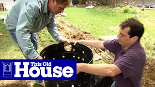 How to Install a Dry Well  This Old House [upl. by Recnal395]