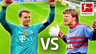 Manuel Neuer vs Oliver Kahn – Goalkeeping Legends Go HeadtoHead [upl. by Bluhm]