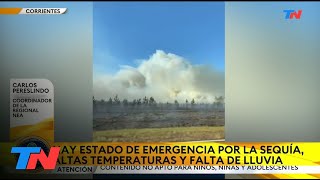 Incendios en Corrientes hay tres focos controlados [upl. by Akeyla449]