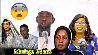 Mariage de la voyante Aïssatou Penda Diop avec  jeune 24ans  Imam Rafahi MBACKE [upl. by Jeri]