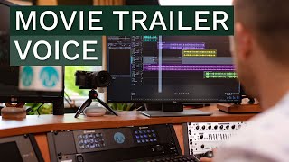 How to Make a Movie Trailer Voice Effect [upl. by Junia168]