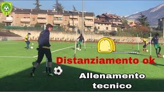 Allenamento di calcio  attivazione tecnica [upl. by Dnaltruoc]