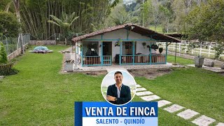 VENTA DE FINCA EN SALENTO QUINDÍO COLOMBIA [upl. by Slen870]