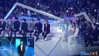 MMA 2019 IDOLS REACTION TO BTS DIONYSUS STAGE [upl. by Michael]