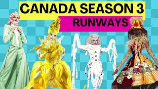 Canadas Drag Race Season 3  Runway Analysis [upl. by Ara]