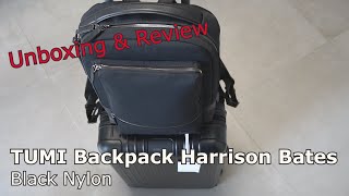 TUMI Harrison Bates Backpack  UNBOXING amp REVIEW [upl. by Tilly]