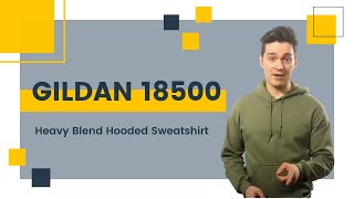 Gildan 18500 Heavy Blend Hooded Sweatshirt  BlankApparelca [upl. by Ralph]