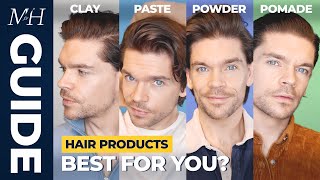 Clay Pomade Paste or Powder  Hair Product Guide  Ep 6 [upl. by Combs]