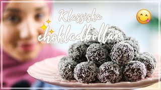 Chokladbollar  bästa och godaste på klassiskt vis  Lär dig baka med Camilla Hamid [upl. by Esina385]