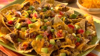 Easy Beef Nachos  One Pot Chef [upl. by Norved121]