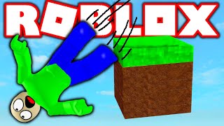 BALDI DIES IN ROBLOX SKY BLOCK [upl. by Nitreb]